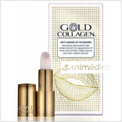 GOLD COLLAGEN ANTI-AGEING LIP VOLUMISER 4GR. GOLD COLLAGEN
