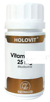 HOLOVIT VITAMINA B2 25MG. 50CAP. EQUISALUD