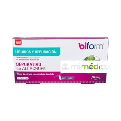BIFORM DEPURATIVO DE ALCACHOFA 20UNICADOSE DIETISA
