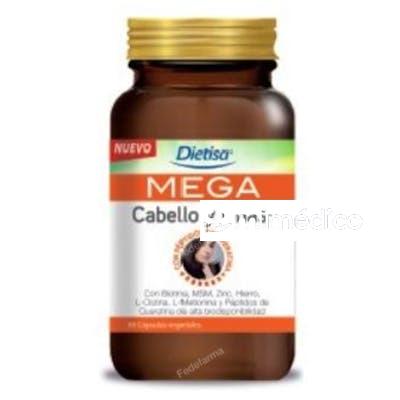 MEGA CABELLO Y UÑAS 60CAP. DIETISA (DIELISA)