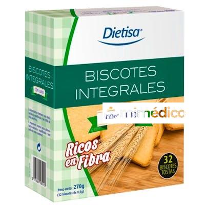 BISCOTES CON LINO INTEGRALES 270GR. DIETISA (DIELISA)