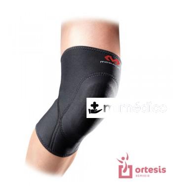 RODILLERA NEOPRENO CON PROTECCION NEGRO L (PERIM RODILLA 38-43) MC DAVID REF.410L