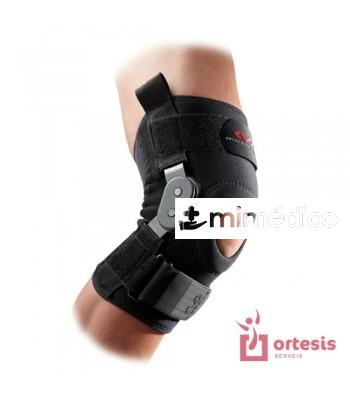 ESTABILIZADOR LIGERO C/TUTORES ARTICULADOS  NEGRO S  (PERIM RODILLA 30-35) MC DAVID REF.429S