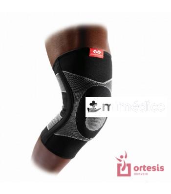 RODILLERA ELAST.CON RODETE GEL Y VARILLA NEGRO S (PERIM RODILLA 30-35) MC DAVID REF.5116S
