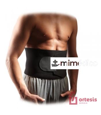 CINTURON NEOPRENO NEGRO TALLA UNICA MC DAVID
