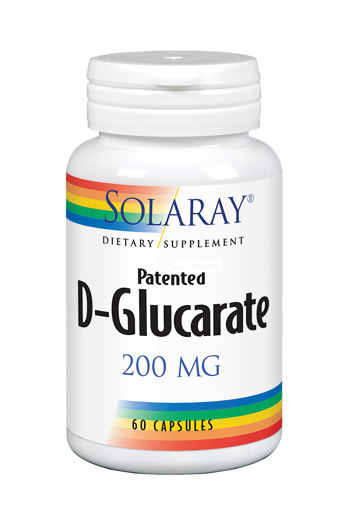 D GLUCARATE CALCIUM 200MG 60CAPS  SOLARAY