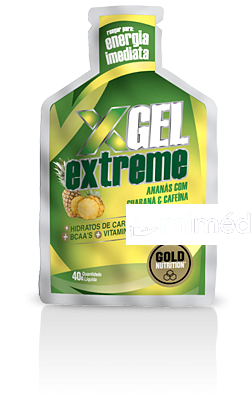EXTR. GEL C/ GUARANA/FRUT. SILVESTR 40G 24 UN SPORT GOLD NUTRITION