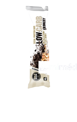 PROTEIN BAR LOW CARB CRUNCHY- CANDY-PEANUT -40GR-24UN SPORT GOLD NUTRITION