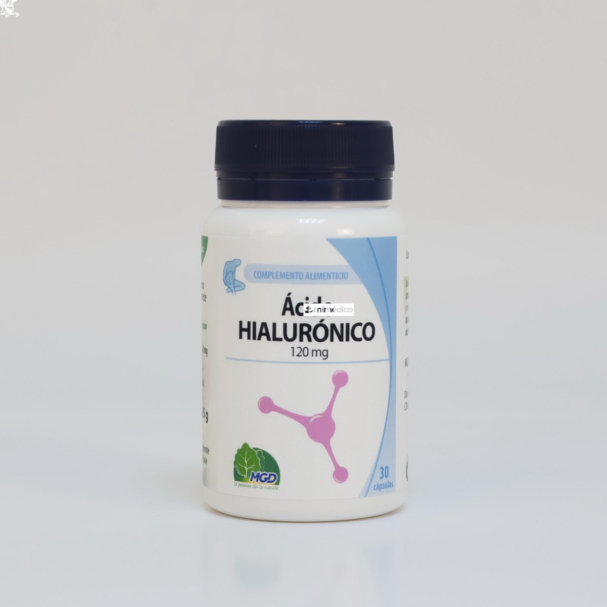 ÁCIDO HIALURONICO 120 MG 30 CAP MGD NUTRINAT