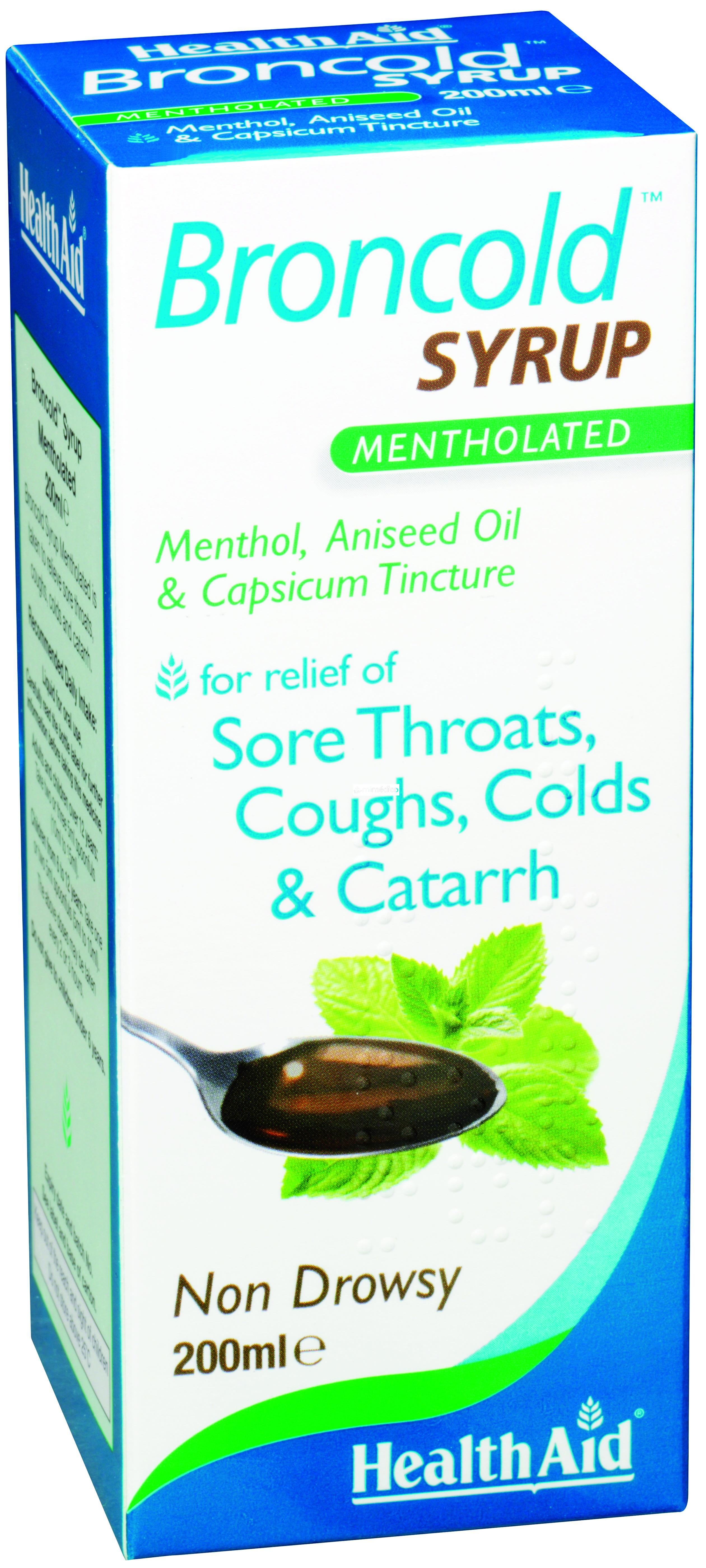 BRONCOLD 200 ML HEALTHAID NUTRINAT
