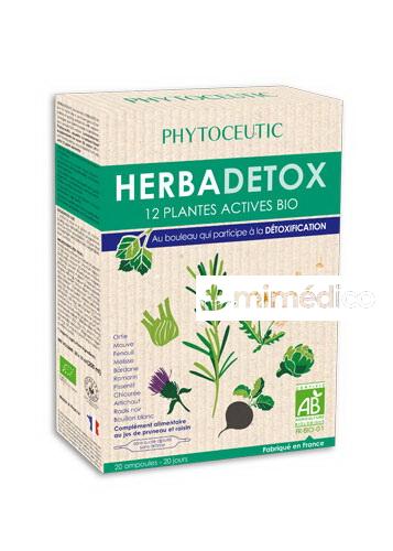 HERBADETOX BIO 20 AMP INSTITUT PHYTOCEUTIC NUTRINAT