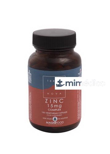 ZINC 15 MG COMPLEX 100 CAPS TERRANOVA NUTRINAT