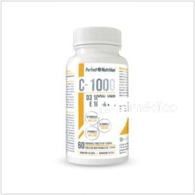 VITAMINA C-1000 + VIT. E + VIT. D3  60COMP. GEN PROFESSIONAL