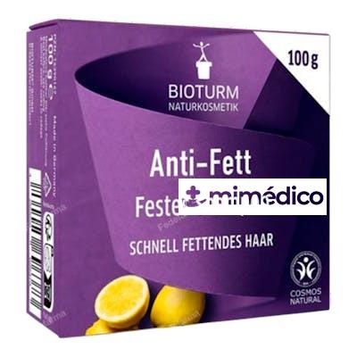 CHAMPU SOLIDO CABELLOS GRASOS 100GR. BIOTURM
