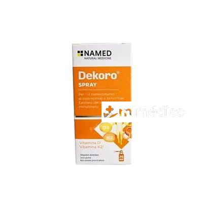 VITAMINA D Y K2 (MK7) DEKORO SPRAY 20M. NAMED