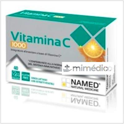 VITAMINA C 1000MG. 40COMP. NAMED
