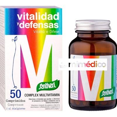 VITAMINAS COMPLEX MULTIVIT 50CAP. SANTIVERI