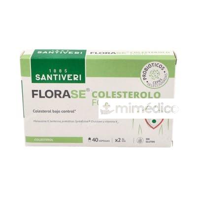 FLORASE COLESTEROLO FORTE 40CAP. SANTIVERI
