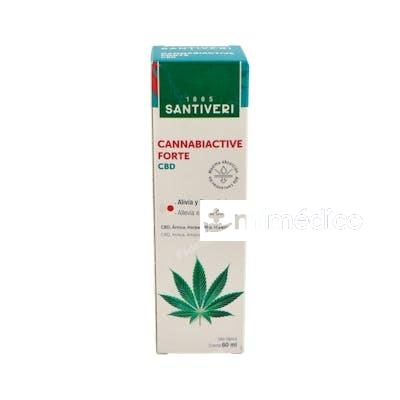 CANNABIACTIVE FORTE CBD CREMA 60ML. SANTIVERI