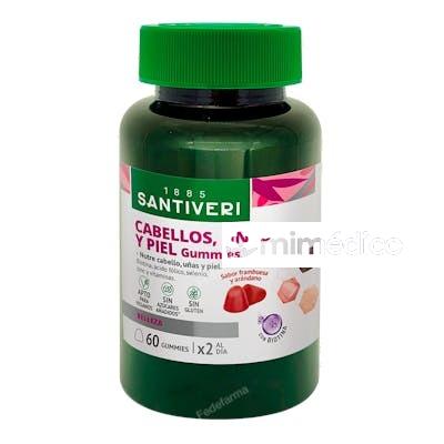 CABELLOS UÑAS PIEL 60GUMMIES. SANTIVERI