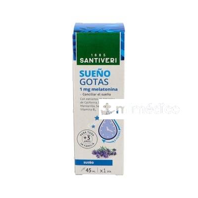 SUEÑO 1MG MELATONINA 45ML. SANTIVERI
