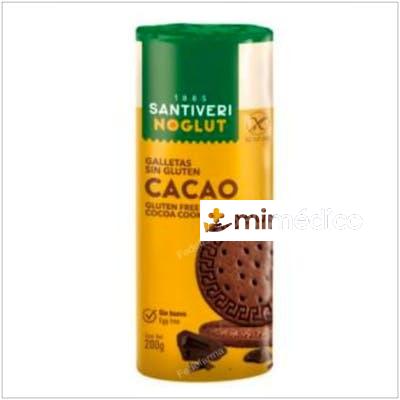 NOGLUT GALLETAS DIGESTIVE CACAO  200GR. SANTIVERI