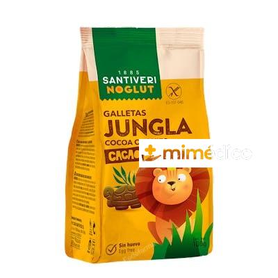 NOGLUT GALLETAS JUNGLA CACAO 100GR. SANTIVERI