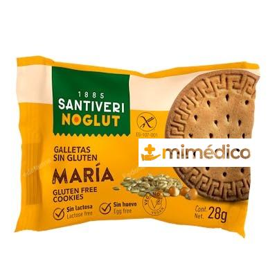 NOGLUT GALLETAS MARIA 25GR SANTIVERI
