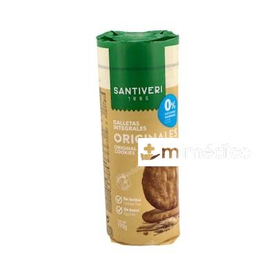 GALLETAS DIGESTIVE 0% AZUCAR 190GR. SANTIVERI