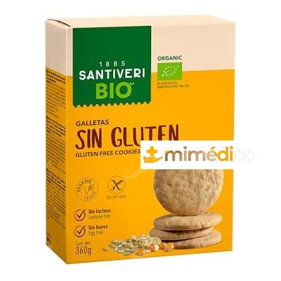 GALLETAS DIGESTIVE  2 PAQUETES 360GR. BIO SG SANTIVERI