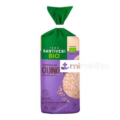 TORTITAS DE ARROZ CON QUINOA 100GR. BIO SANTIVERI