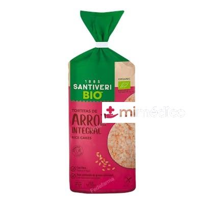 TORTITAS DE ARROZ INTEGRAL 100GR. BIO SANTIVERI