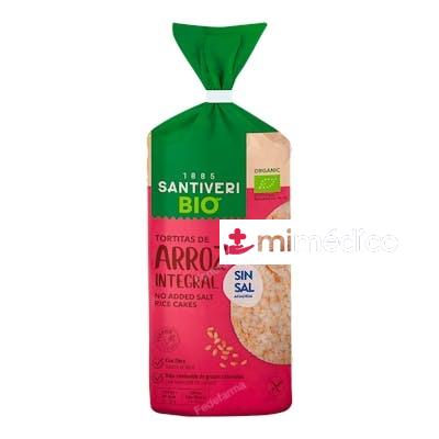 TORTITAS DE ARROZ INTEGRAL 100GR. BIO S/SAL SANTIVERI