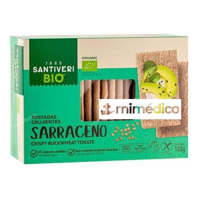 TOSTADAS DE TRIGO SARRACENO 100GR. BIO SANTIVERI