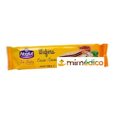 NOGLUT WAFERS RELLENOS DE CACAO 150GR SANTIVERI