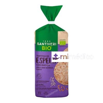 TORTITAS ESPELTA QUINOA 100GR. BIO SANTIVERI