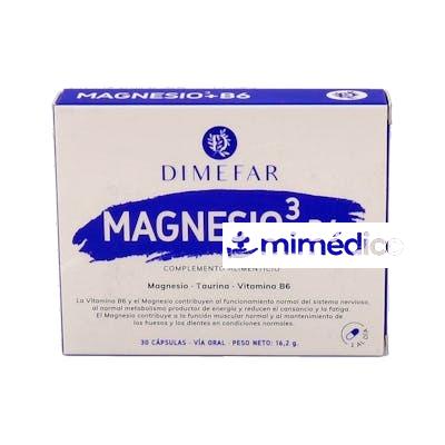 MAGNESIO3+B6 30CAP. DIMEFAR