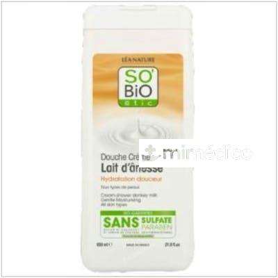GEL DE DUCHA HIDRAT. SUAVE LECHE BURRA 650ML. BIO SO`BIO ETIC
