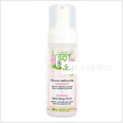ESPUMA LIMPIADORA CALMANTE ALOE 150ML. BIO  SOÂ`BIO ETIC