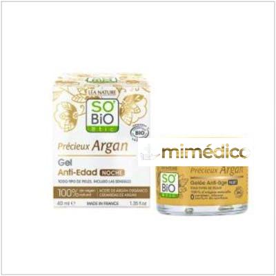 GEL NOCHE ANTIEDAD ARGAN 150ML. BIO SO BIO ETIC