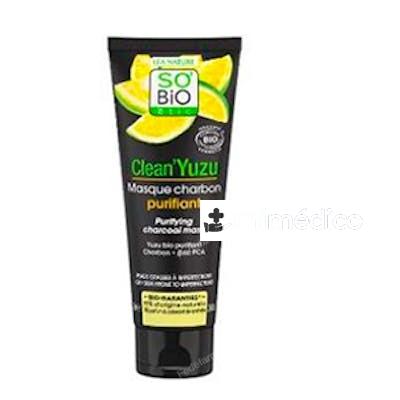 MASCARILLA FACIAL CLEAN YUZU PURIFICANTE 75ML. SOÃ‚Â`BIO ETIC