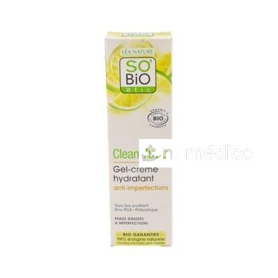 CREMA GEL HIDRATANTE CLEAN YUZU ANTI IMPERFEC 50ML SOÃ‚Â`BIO ETIC