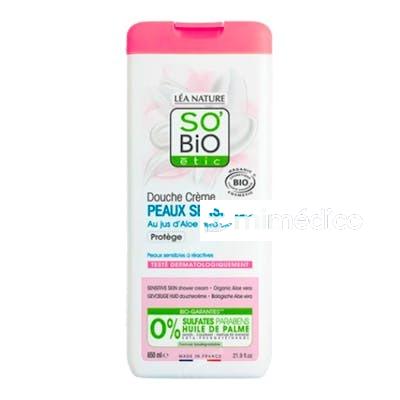 GEL DE DUCHA PIEL SENSIBLE ALOE 650ML. SOÃ‚Â`BIO ETIC