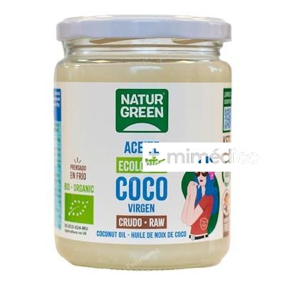 ACEITE VIRGEN DE COCO 1ª PRESION FRIO 400GR. BIO NATURGREEN