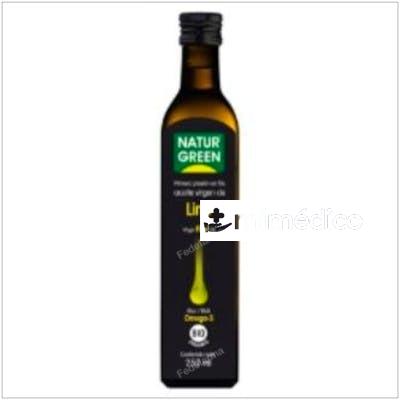 ACEITE DE LINO 1ª PRESION FRIO 250ML. BIO NATURGREEN