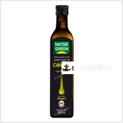 ACEITE DE CAÃ‘AMO 1ª PRESSION FRIO 250ML BIO NATURGREEN