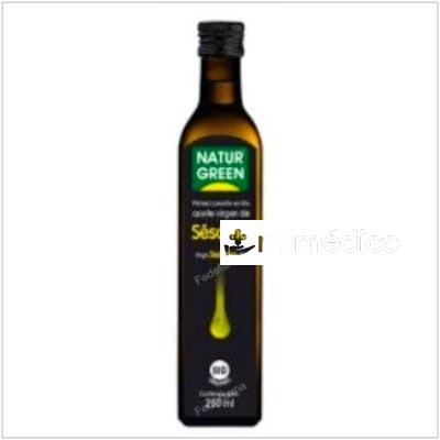 ACEITE DE SESAMO 1A PRESSION FRIO 250ML BIO NATURGREEN