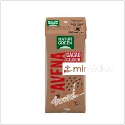 BEBIDA VEGETAL DE AVENA CON CHOCO-CALCIO MINI 200M NATURGREEN