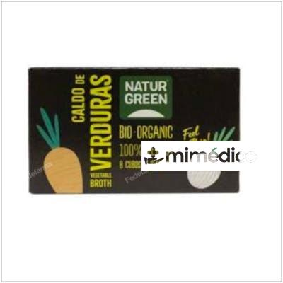 CALDO DE VERDURAS CUBITOS 8UDS. NATURGREEN