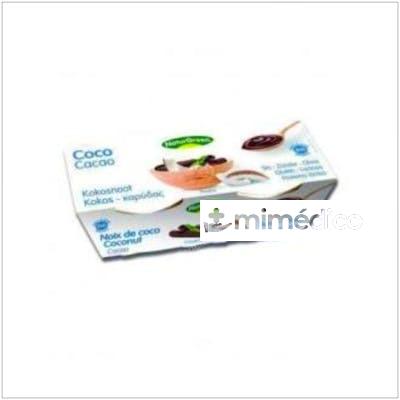 POSTRE DE COCO CON CACAO 2X125GR NATURGREEN